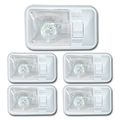 5 Pack 12v Led Rv Ceiling Dome Light Interior Lighting For Trailer Camper With Switch Single 280lm 