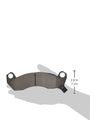 Posiquiet Semi Metallic Front Brake Pads Pqp104 02000 104 02 