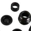 Disc Brake Caliper Pin Seal Set For Chevy Silverado 3500 2015 To 2018 Front Position Alx-pau-ac-20872118-cla3 Black Plastic 