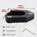 Motorcycle Extension Enlarger Pate Pad Fit For 2017 2016 2015 Crf250x 2004 2017 Crf450x 2005-2017 Kickstand Shoes Side Stand