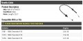 Throttle Cable 25 5 Inch Compatible With 1978-1986 Chevy K10