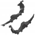 Ecotric Headlight Lamp Mounting Bracket Compatible With 2012-2016 Chevrolet Sonic Bumper Retainer Lh Rh Pair Kit Set