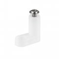 100pcs Circuit Board Pcb Spacers L Shape Insulated Plastic Fixed Mounting Feet White 0 8 Supporting Height With M3 Screw 