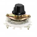 1p7t Pole 7 Throw 1 Deck Band Channel Rotary Switch Selector With Plastic Knob 