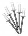 Closed End Aluminum Blind Rivets 500 Pcs 3 16 X 1 2 Corrosion Resistance Pop