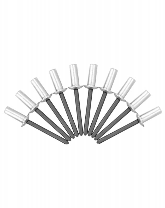 Closed End Aluminum Blind Rivets 500 Pcs 3 16 X 1 2 Corrosion Resistance Pop