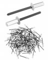 Closed End Aluminum Blind Rivets 500 Pcs 3 16 X 1 2 Corrosion Resistance Pop