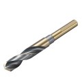 21 32 Drill Bit 3 8 Reduced 3-flat Shank 4241 High-speed Steel Bits Black And Gold Finish 118a Drill For Light-duty Machining 