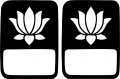 Jeeptails Lotus Flower Tail Lamp Light Covers Non-led For Jeep Gladiator 