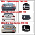 Trimla Rear Tow Cover For 07-09 Bmw5 E60 Lci Sedan E61 Wagon Fit 520i 523i 528i 528xi 535i 535xi 550i 530xi 535d 540i 530i