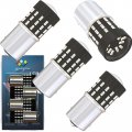 Wiseshine Ba15s P21w 1156 1093 1141r 7506r 1003 1073 1159 1295 7507 7511 Red 54smd 3014 12v-24v Super Bright Led For Brake Tail