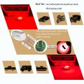 Wiseshine Ba15s P21w 1156 1093 1141r 7506r 1003 1073 1159 1295 7507 7511 Red 54smd 3014 12v-24v Super Bright Led For Brake Tail