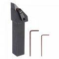 Uxcell Indexable Cnc Lathe Turning Tool Holder 93a Mvjnr2020k16 3 4 Shank 40cr Steel Carbide For Grooving Threading