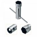 Uxcell 21mm Universal Ignition Spark Plug Spanner Wrench Socket 2 Pcs