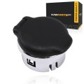 Power Outlet Cover For Chevy Silverado 2500 2007 2014 Ebony Black Plastic 0 87 Inside Diameter 1 06 In Outside Tether Attached