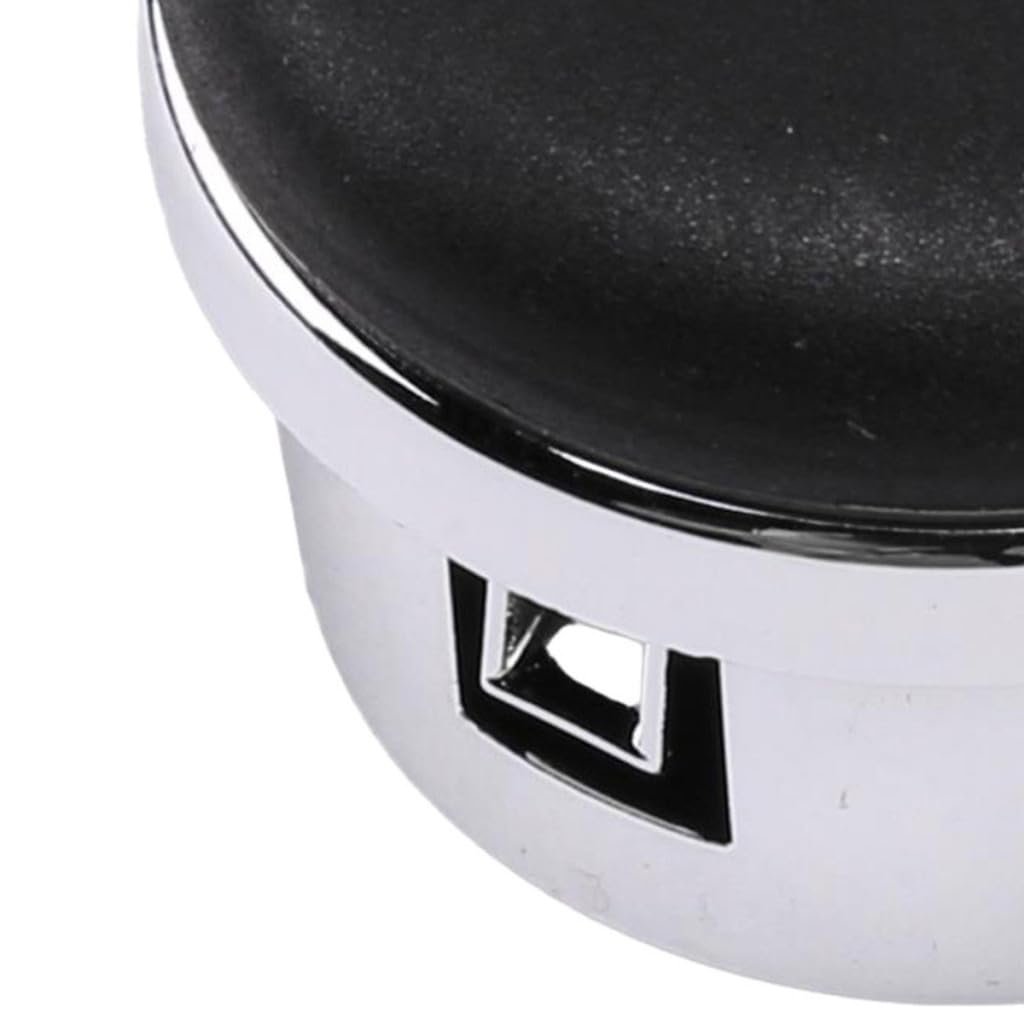 Power Outlet Cover For Chevy Silverado 2500 2007 2014 Ebony Black Plastic 0 87 Inside Diameter 1 06 In Outside Tether Attached