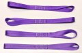 8 Pc Heavy Duty Motorcycle Atv Ratcheting 1 X10 Tie-down Strap Kit Color Purple 