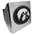 Elektroplate Iowa Tiger Hawk Shiny Chrome Hitch Cover 
