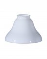 B P Lampa Bell Shaped Opal Glass Fixture Shade With 6 Inch Diameter And 2 1 4 Fitter 