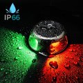 Deck Mount Stainless Steel Bi Color Bow Light Red And Green Led For Boat Pontoon Yacht Waterproof Ip66 12v 2w Boats Up To 39 4