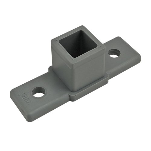 Quick Frame Gray Nylon Straight 90 Degrees Base Connector 9140 10 Pack 0 375 In Size