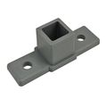 80 20 Inc 9140 Quick Frame Gray Nylon Straight 90 Degree Base Connector 10 Pack 