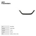 Wroadavee Carbon Fiber Drivers Door Armrest Storage Box Frame Cover For Bmw X3 X 4 F25 F26 