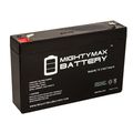 Mighty Max Battery 6v 7ah Sealed Lead Acid Sla For Emergency Exit Lighting Agm Brand Product 