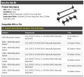 Front And Rear Sway Bar Link Kit 4 Piece Compatible With 1999-2003 Mitsubishi Galant