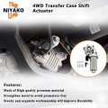 Niyako 4wd Transfer Case Actuator Shift Motor With Sensor Replacement                                         Fit 2003-2010 E83