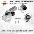 Niyako 4wd Transfer Case Actuator Shift Motor With Sensor Replacement                                         Fit 2003-2010 E83
