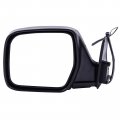 Ocpty Driver Side Mirror For 1990-1997 Toyota Land Cruiser Outside Accessories Easy-adjustable Manual Folding Non-heated View