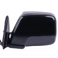 Ocpty Driver Side Mirror For 1990-1997 Toyota Land Cruiser Outside Accessories Easy-adjustable Manual Folding Non-heated View