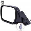 Ocpty Driver Side Mirror For 1990-1997 Toyota Land Cruiser Outside Accessories Easy-adjustable Manual Folding Non-heated View