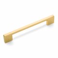 Cosmas 5 Pack 11244-128bg Brushed Gold Modern Cabinet Hardware Handle Pull Inch 128mm Hole Centers 
