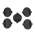 Dasbecan Platform Hitch 5th Wheel Mount Covers One Center Hole Cover With Four Outer For Gmc Sierra Chevy Silverado 3500hd 