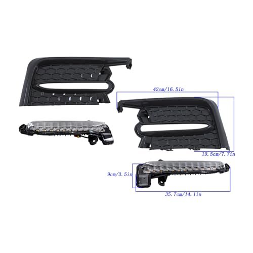 Fog Light Assembly For Corolla Se Xse 2020 2021 2022 1 Pair Front Left And Right Driver Passenger Side To2562105 To2563105