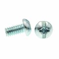 Prime-line Machine Screw Round Head Slotted Phillips Combo 4 In-20 X 1 2 In Zinc Plated Steel Pack Of 100