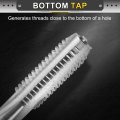 Hand Bottom Tap 7 16-14 Bsw 2b Thread Bottoming Style Threading Taps High Speed Steel Hss6542 Straight Flutes Screw Tapping