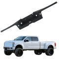 Park Aid Sensor Holes Rear Bumper Step Pad With Trailer Tow Package Textured Black Replacement For F250 F350 F450 2008-2016 