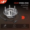 A-premium Pair 2 Front Wheel Bearing And Hub Assembly Compatible With Chevy Silverado 1500 2005-2006 Classic Sierra 2007 Gmc W