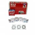 Dnj Prk290 Piston And Ring Kit For 1988-1995 Honda Civic Del Sol Crx 1 5l L4 Sohc 16v 8v Naturally Aspirated D15b2 D15b7 D15b8 