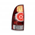 Driver Side Oe-style Red Lens Led Tail Light Housing Lamp Assembly Replacement For 2009-2015 Toyota Tacoma Pickup Truck 