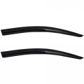 Labwork Black 4 Pieces Window Visors Shade Sun Rain Wind Guards Cover Replacement For 2008-2017 Mitsubishi Lancer