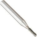 Drill America Dul Series Solid Carbide Bur Double Cut Sa Cylindrical 1 4 Shank 8 Head Diameter 2 Cutting Length Pack Of 