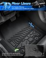 Cartist Floor Mats Custom Fit For Toyota 4runner 2013-2023 Lexus Gx460 2014-2023 Accessories All Weather Liner 1st 2nd Row