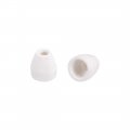 Uxcell 400pcs Ceramic Electrical Insulator 2mm Dia Tapered Porcelain Tube Beads High Temperature Max 1000c For Oven 