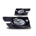 Winjet Wj30-0103-09 Clear Lens Fog Light Kit Honda Accord 4 Door Coupe Only Wiring And Bezel Included 