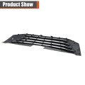 Front Bumper Grille Upper Black Straight Trim Style Replacement For Sienna 2011-2017 To1200332