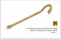 Wedo Non-sparking Wrecking Pry Bar Spark-free Safety Crowbar Aluminum Bronze Din Standard Bam Fm Certificate 16x600mm